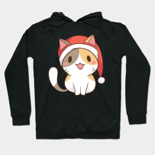 Christmas cat gift idea Hoodie